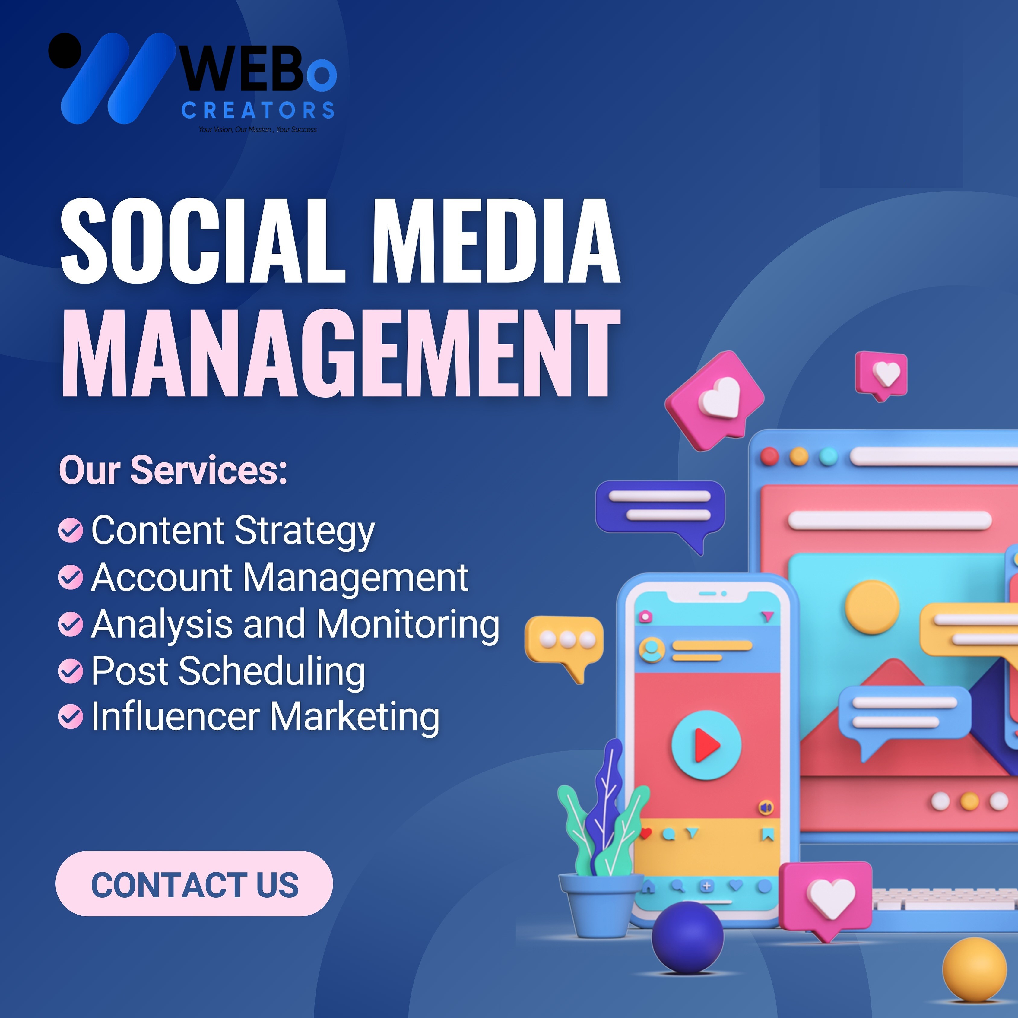 Social Media Management Services, Marketing & Optimization Company in Saudi Arabia